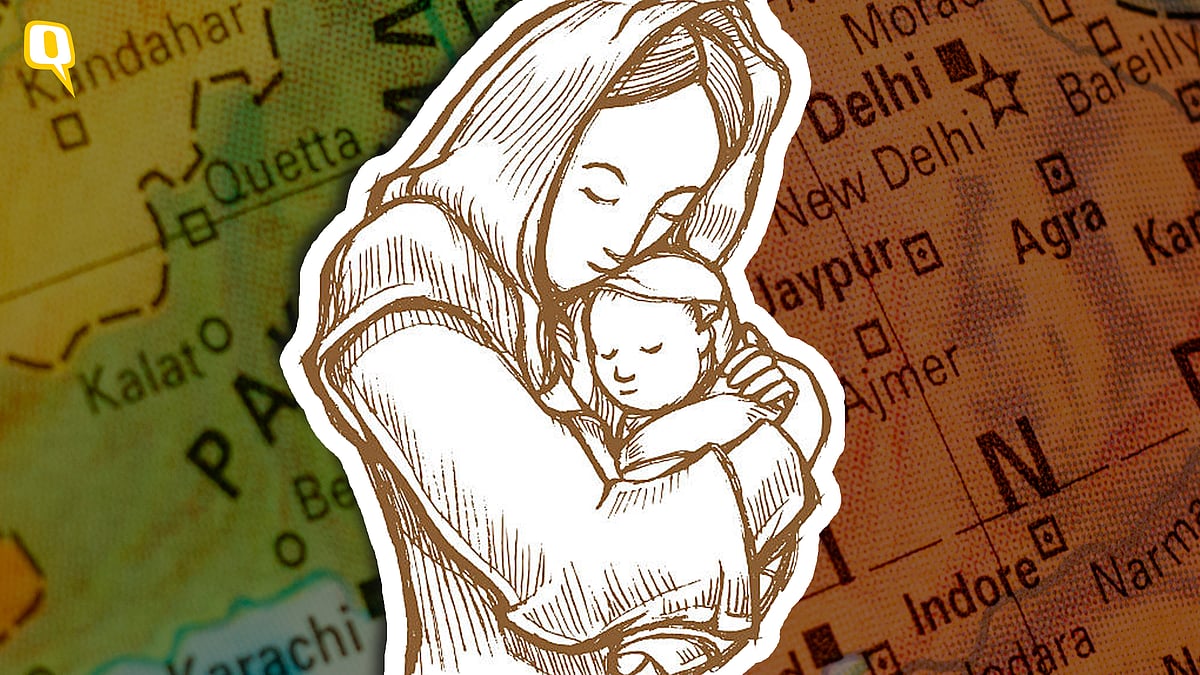 The newborn’s mother is an illegal Pakistani and her father an Indian.