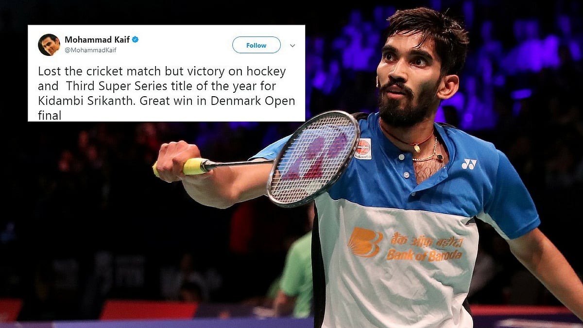 Srikanth beat Lee 21-10, 21-5.&nbsp;