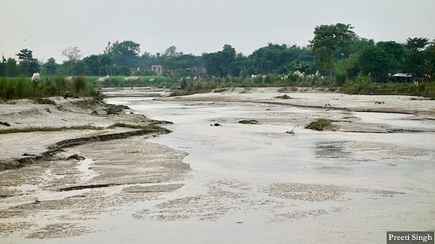 Marjadi village in Pashchim Champaran is surrounded by rivers on all four sides. It faced unprecedented flash flood in the intervening night of 12-13 August.