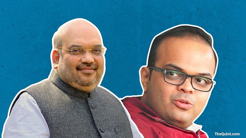 Jay Shah and his lawyers, who were not present at the last hearing on 11 October, attended the court on Tuesday to argue the case.