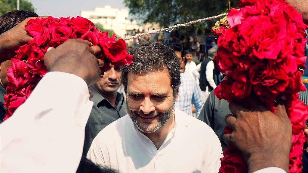 Rahul Gandhi in Gujarat. <i>(Photo: PTI)</i>