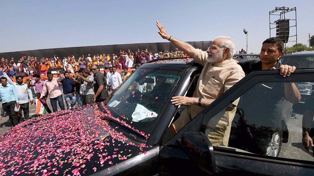 Modi in Gujarat&nbsp;