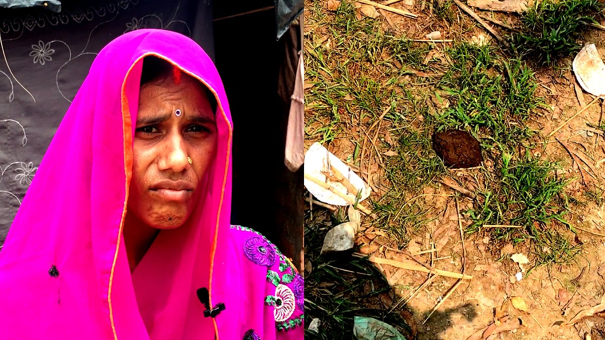 Surekha goes to the fields when she needs to use the bathroom.