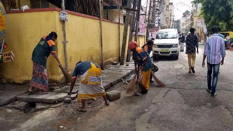 The contractor also beat up a worker and dragged her to the police station, the workers allege. 