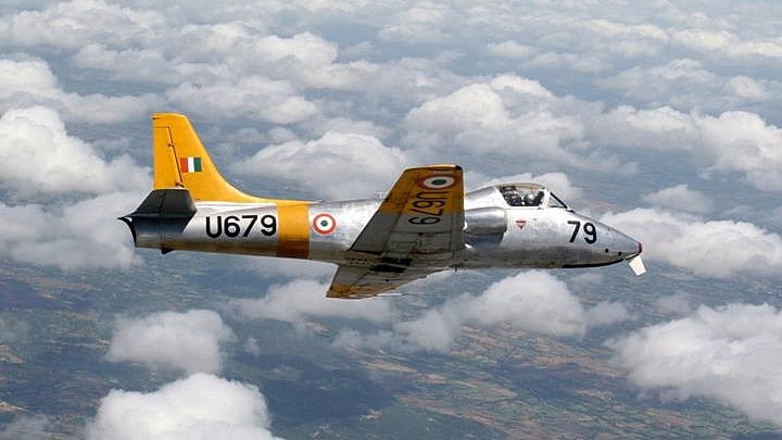 Representational image of a Kiran trainer aircraft.