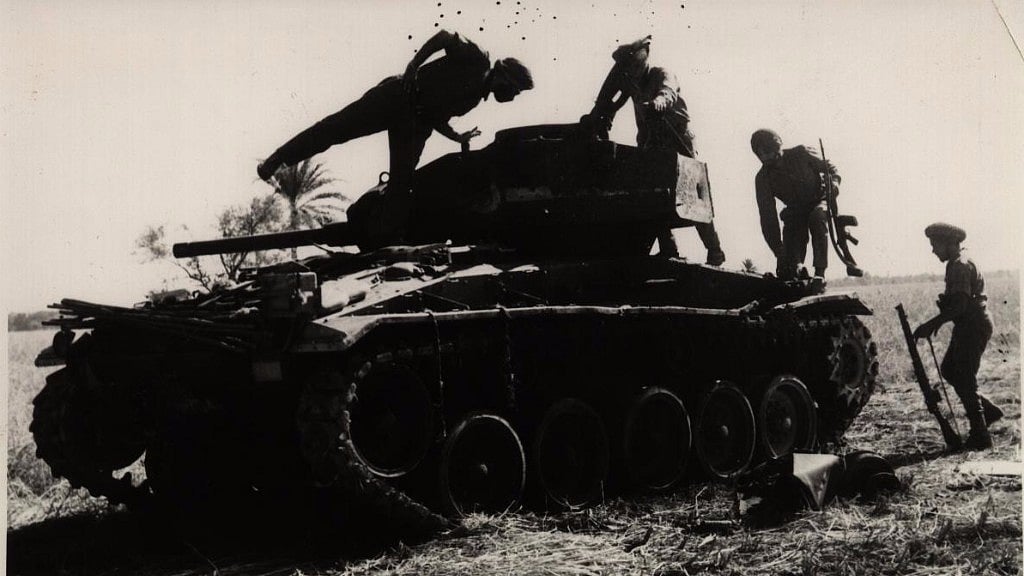 A rare photograph from the Battle of Garibpur.