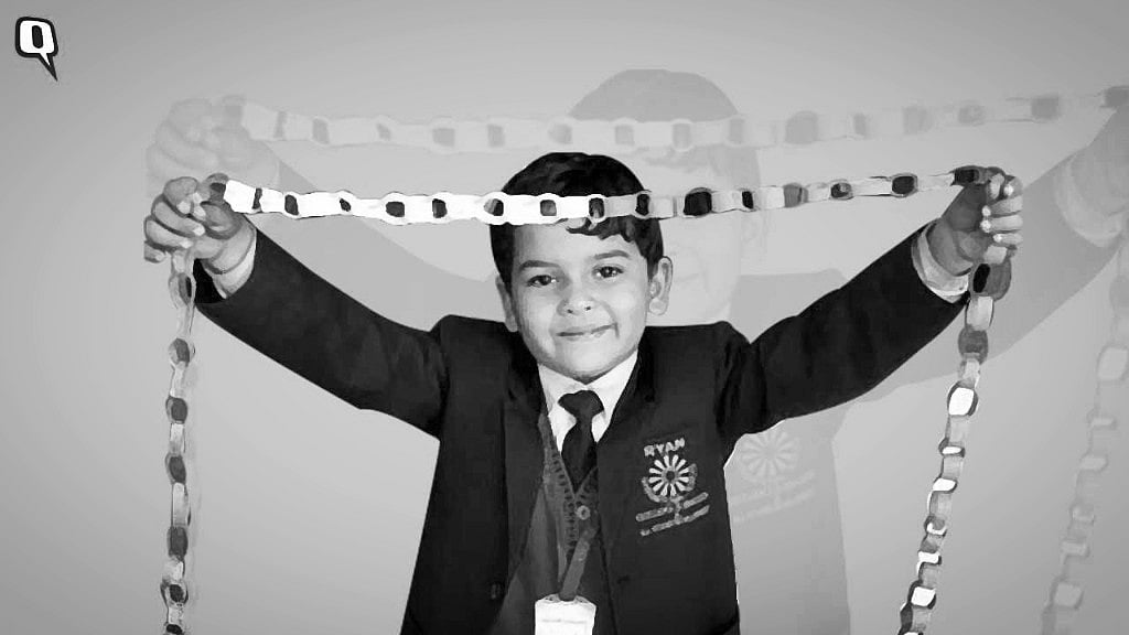 Seven-year-old Pradyumn Thakur was found dead in a washroom of the Ryan International School, Gurugram, on 8 September.