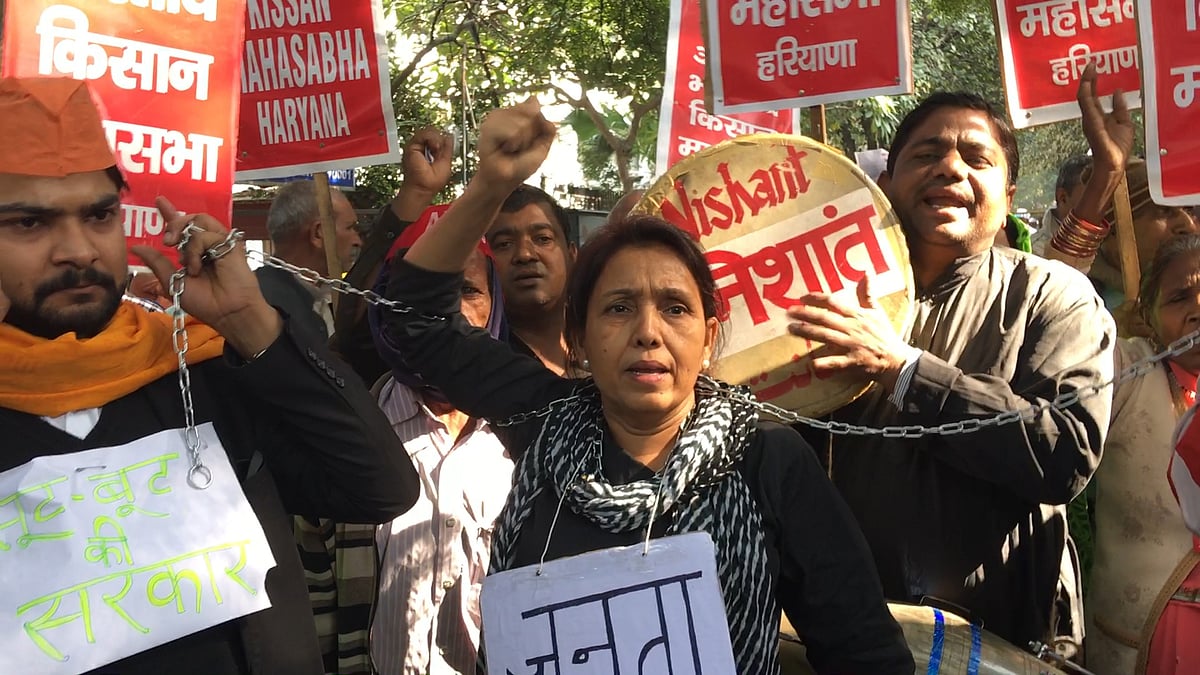 Farmers from across the nation stage there own ‘sansad’ and formulate their own ‘bills’ in Delhi.