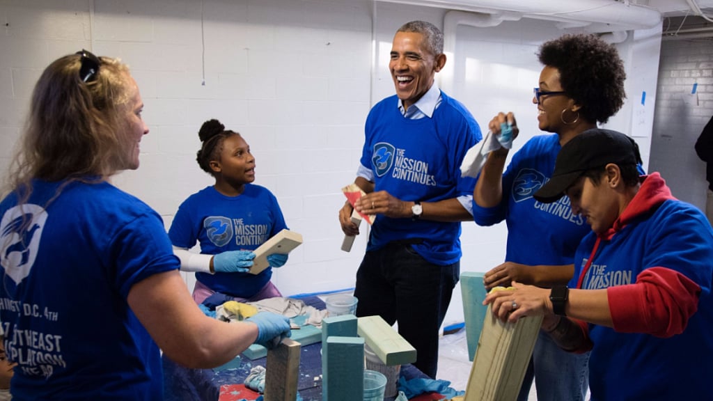 Former US President Barack Obama.