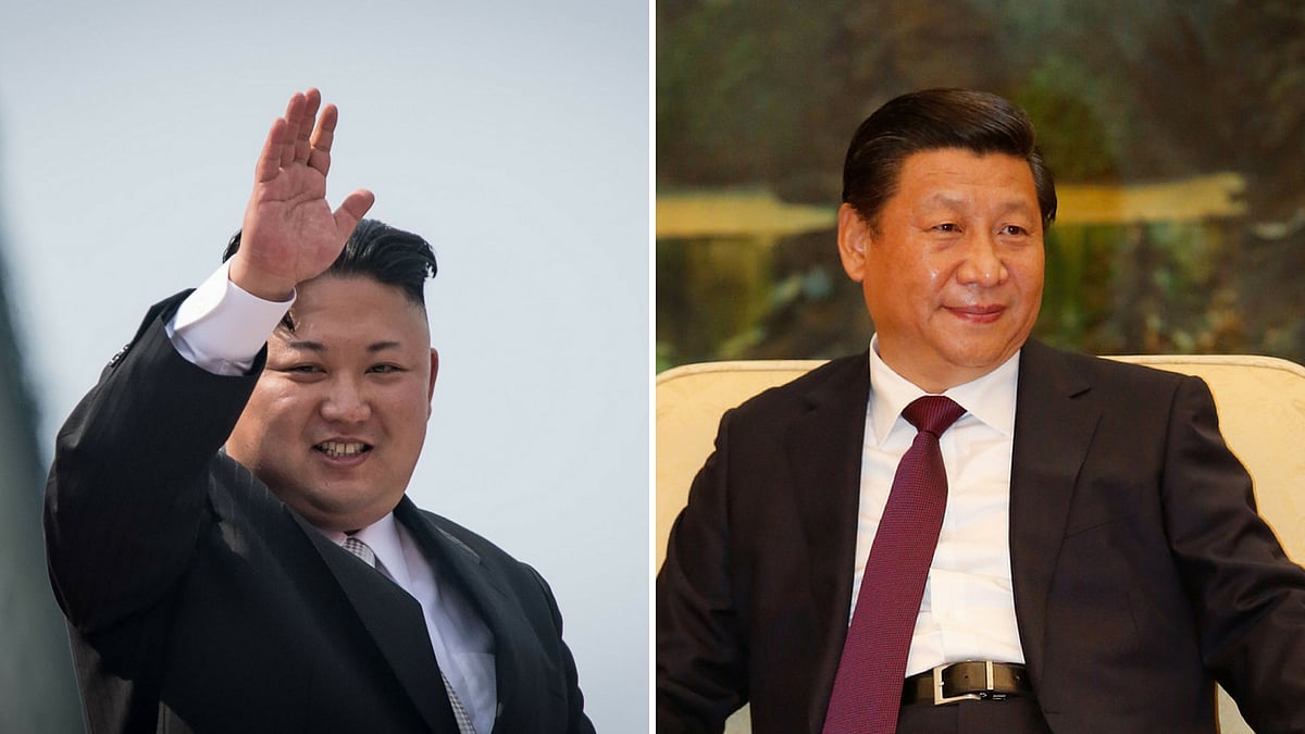 DPRK’s President Kim Jong Un & Chinese President Xi Jinping