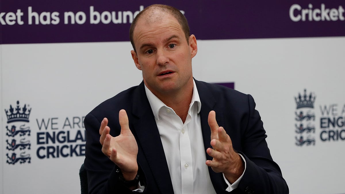File photo of Andrew Strauss.