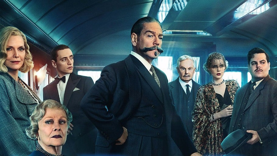 A poster of<i> Murder on the Orient Express</i>.