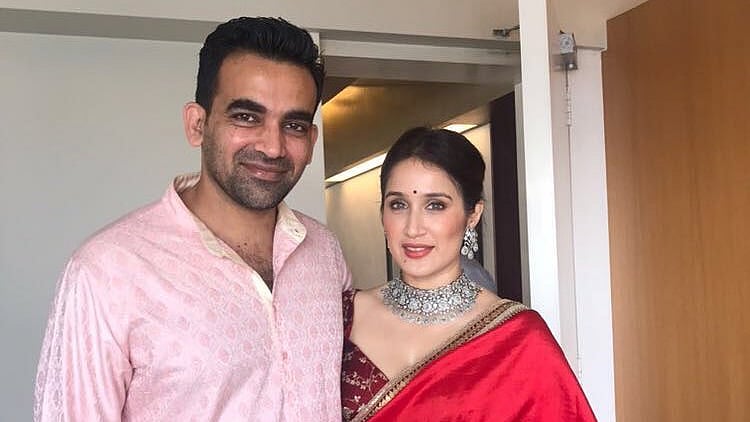 Zaheer Khan and Sagarika Ghatge.