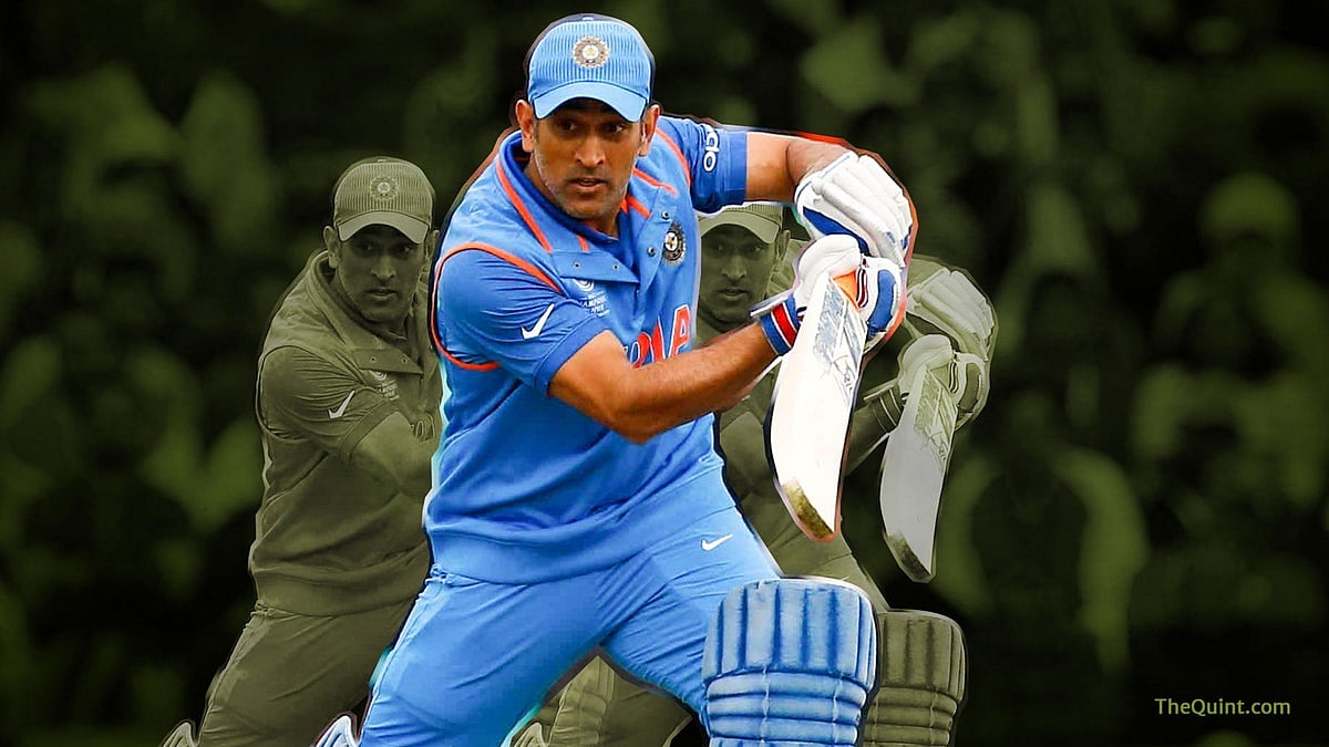Of late, questions have been raised about MS Dhoni’s place in the Indian team.