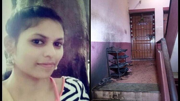 Induja had passed away even before she could be taken to hospital.