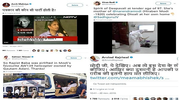 Fake news tweets