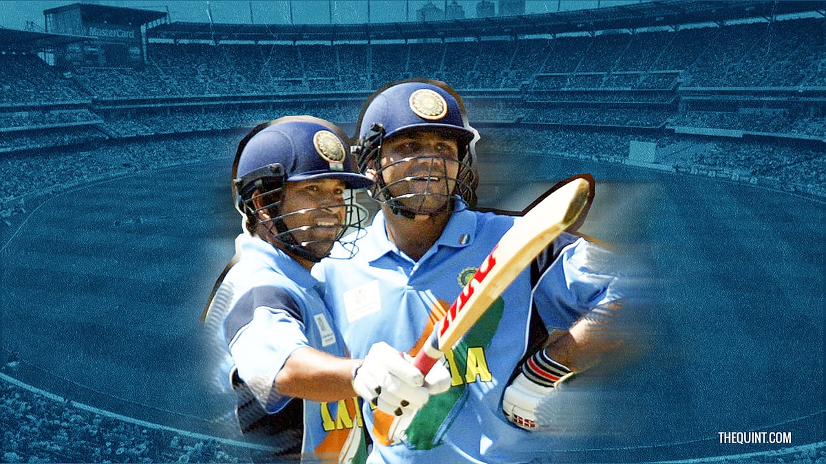 File photo of Sachin Tendulkar and Virender Sehwag.