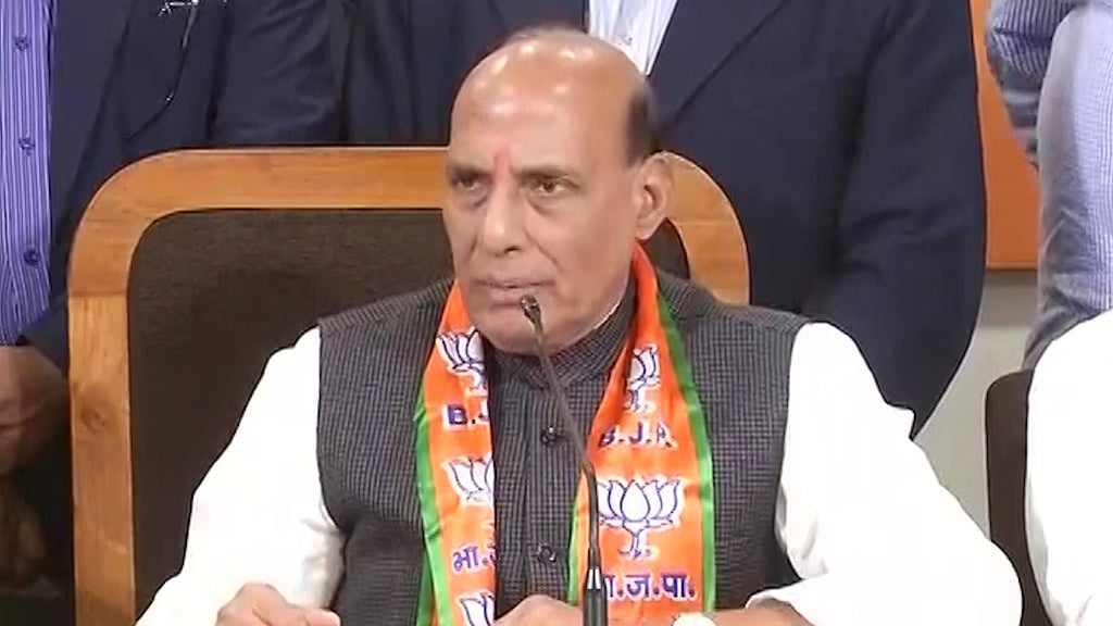 Home Minister Rajnath Singh.