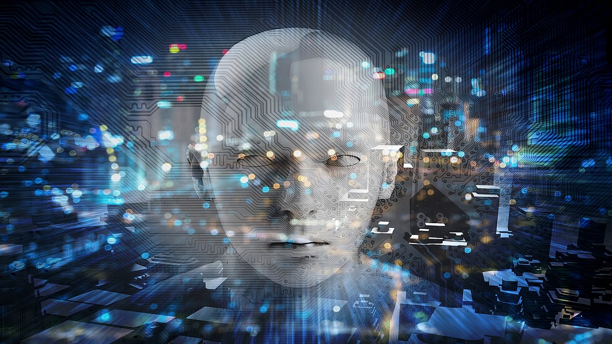 AI bot learning through machine learning