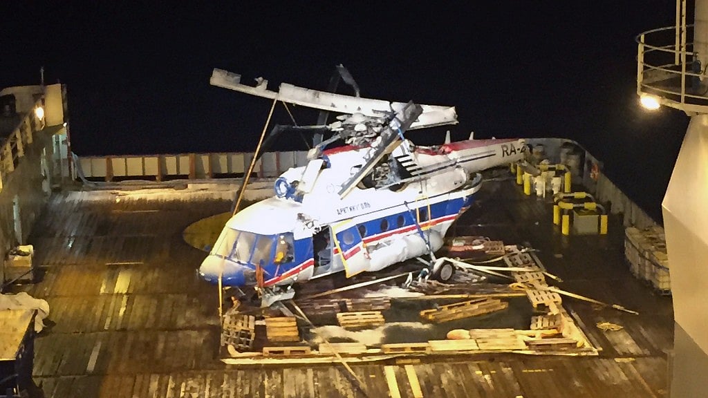 Crashed helicopter. Image used for representation only.