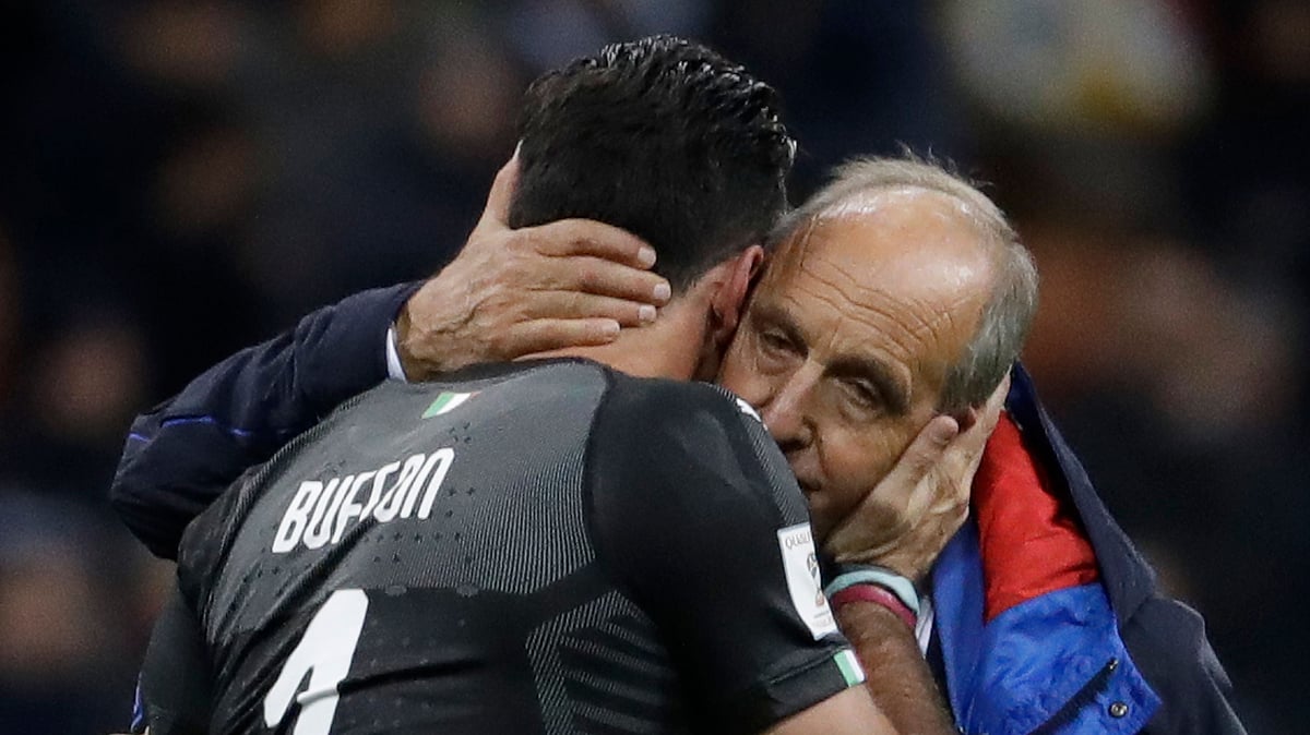 Italy coach Gian Piero Ventura was sacked on 15 November.