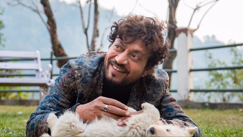 Irrfan Khan during the shoot of<i> Qarib Qarib Singlle</i>.&nbsp;