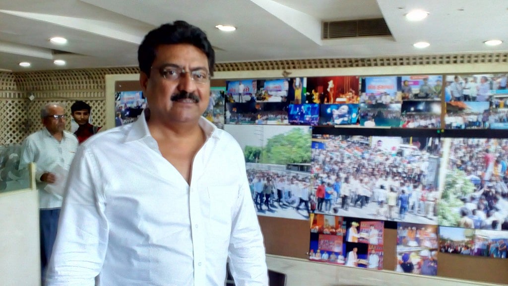 Indranil Rajyaguru, Congress candidate from Rajkot West