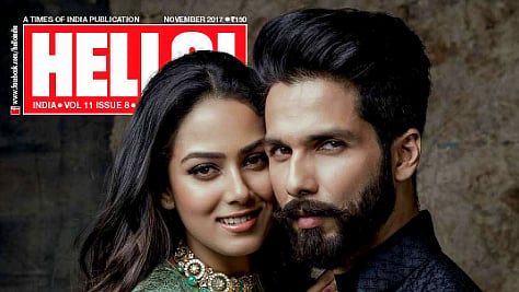 Mira Rajput and Shahid Kapoor adorn the cover of <i>Hello!</i>