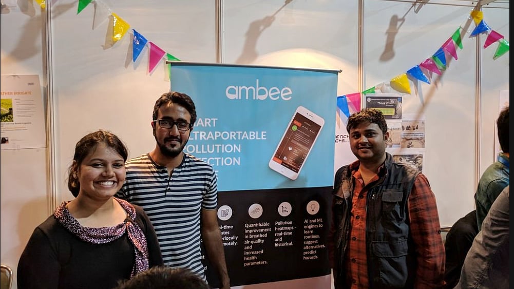 Ambee at the Bengaluru Tech Summit 2017. (Source: NUMA Bengaluru/ Twitter) 