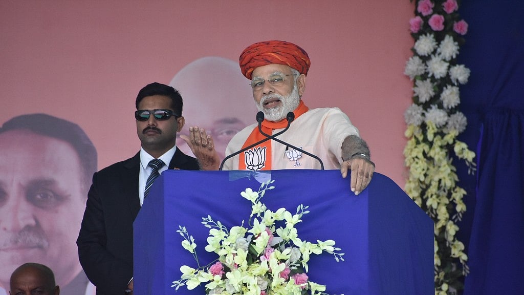 PM Modi addressed rallies in Navsari, Palitana, Prachi and Morbi regions of Gujarat on Wednesday, 29 November.