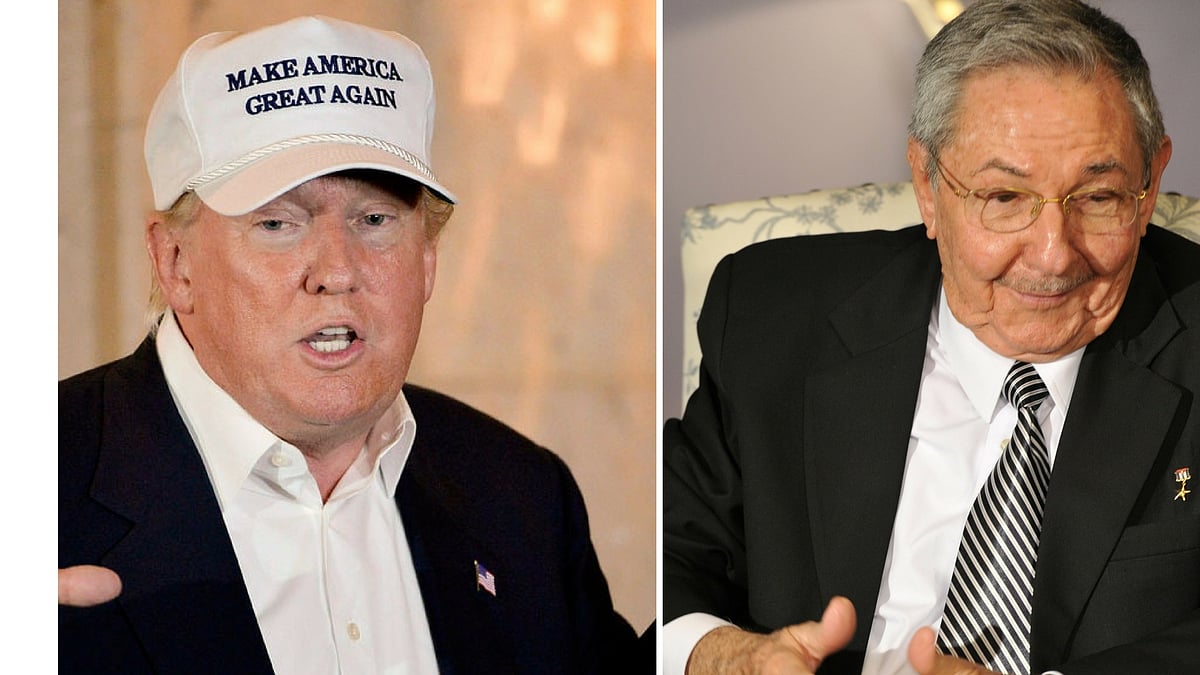 The US and Cuban Presidents