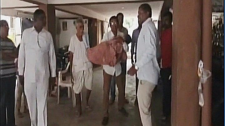 Three-year-old Shiva reportedly drowned after falling into an open sump on the play school’s premises.