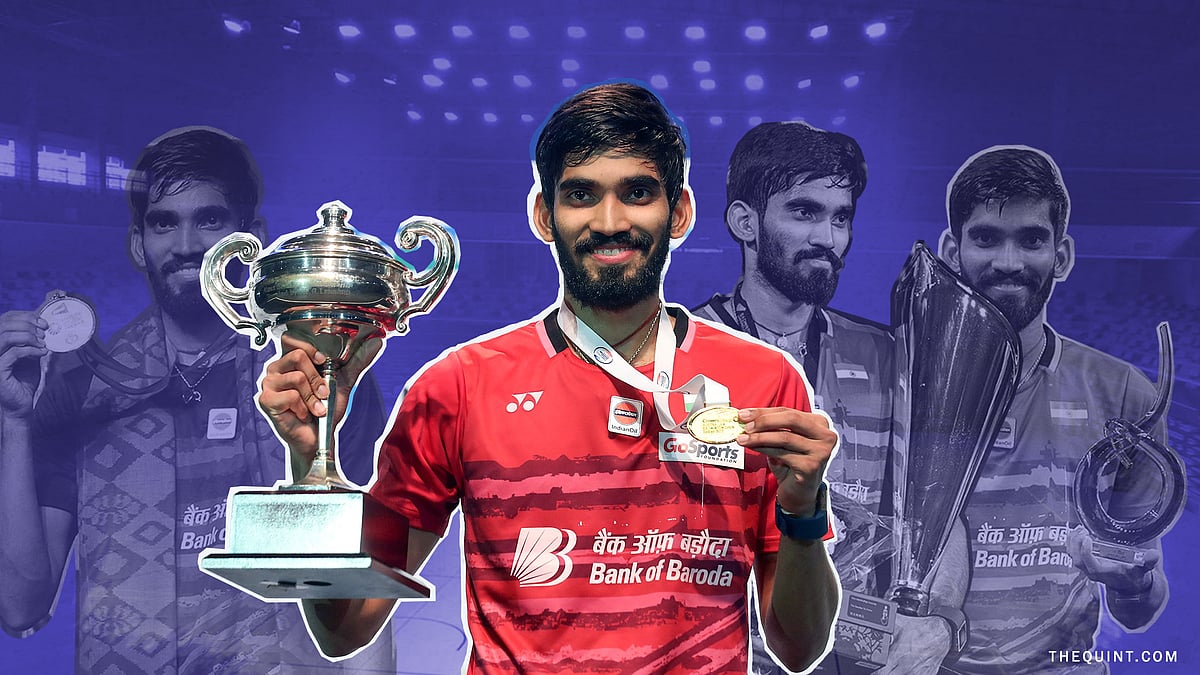 Kidambi Srikanth won four Super Series titles in 2017.