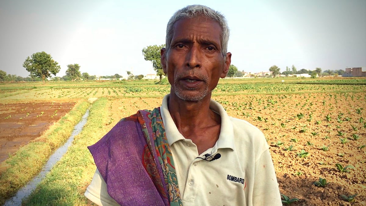 Manibhai Parmar belongs to the Bunkar caste which falls under the Scheduled Caste category in Gujarat. 