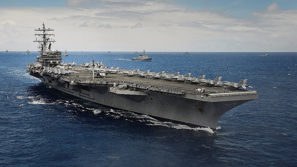 File photo of USS Ronald Reagan