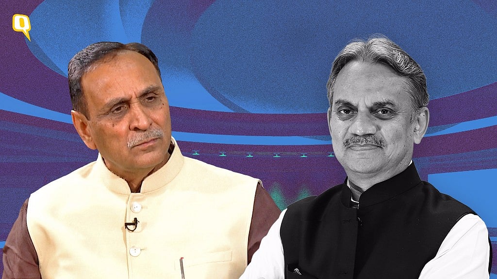 Gujarat CM Vijay Rupani speaks to The Quint ahead of the Gujarat elections. 