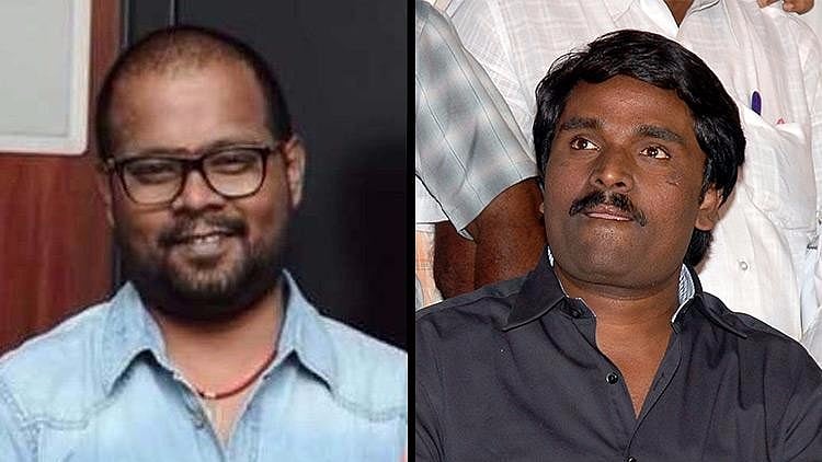 Ashok on the left, Anbu on the right.