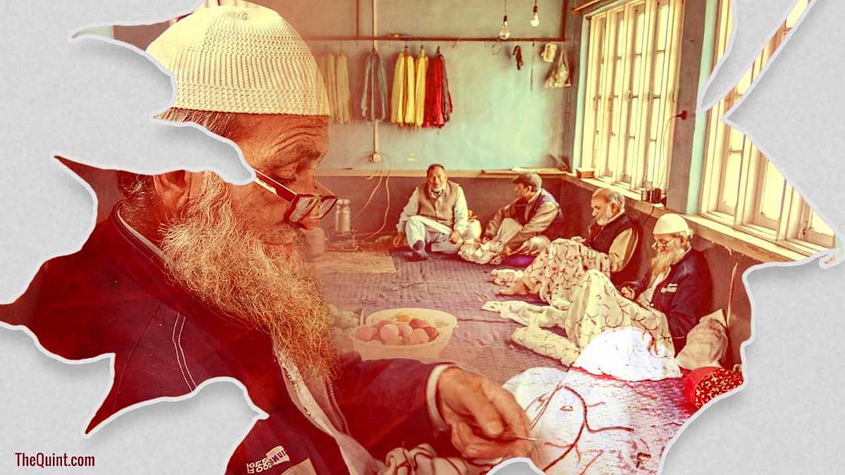 The colourful hand-embroidered Kashmiri shawls that keep us warm in winters may soon be a thing of yore. 