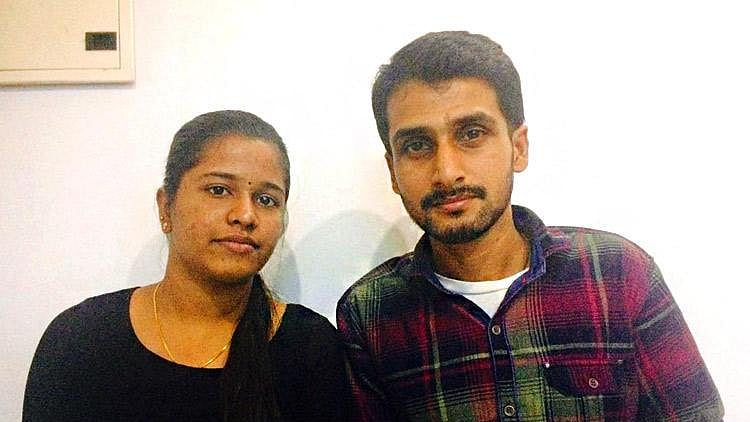 Ashita and Suhaib, the couple on the run.