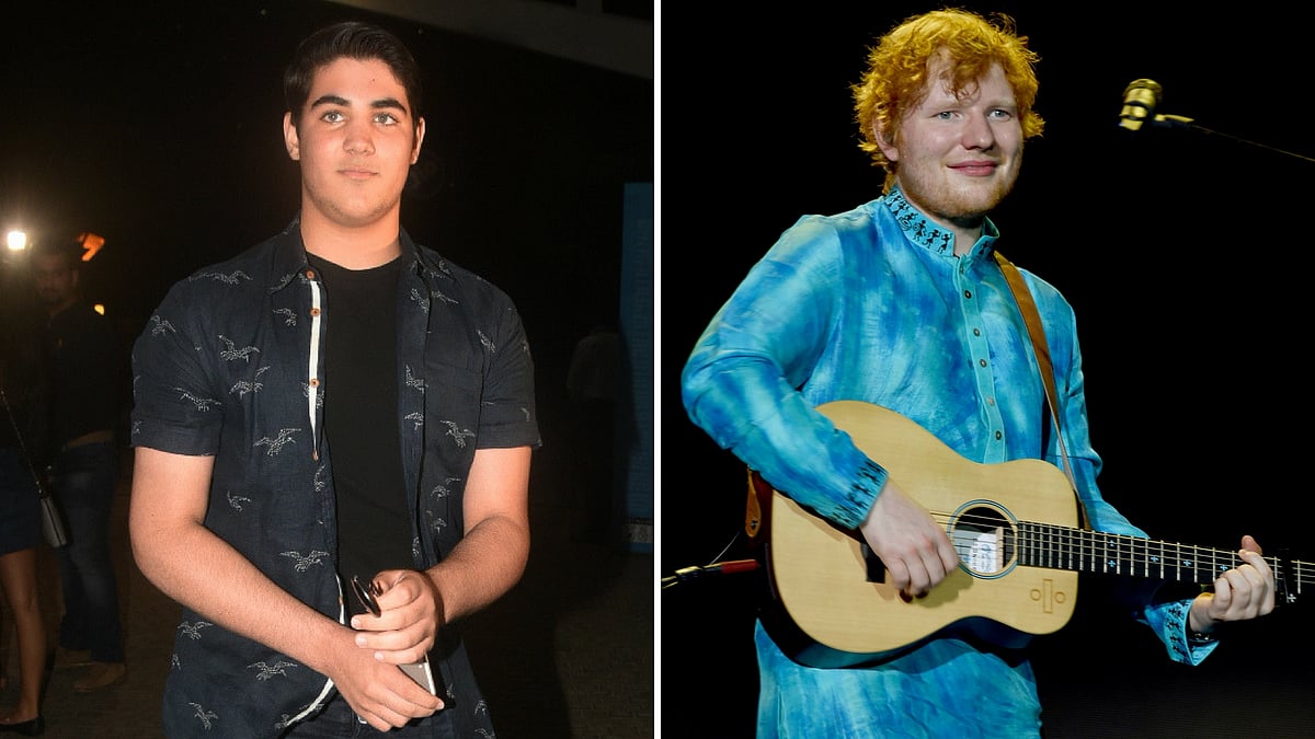 Akshay Kumar’s son, Aarav was spotted at Ed Sheeran’s concert.&nbsp;