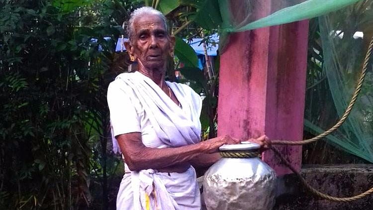 Sreedevi Amma says that being 90 years old doesn’t mean she has to stop doing what she’s done all her life. 