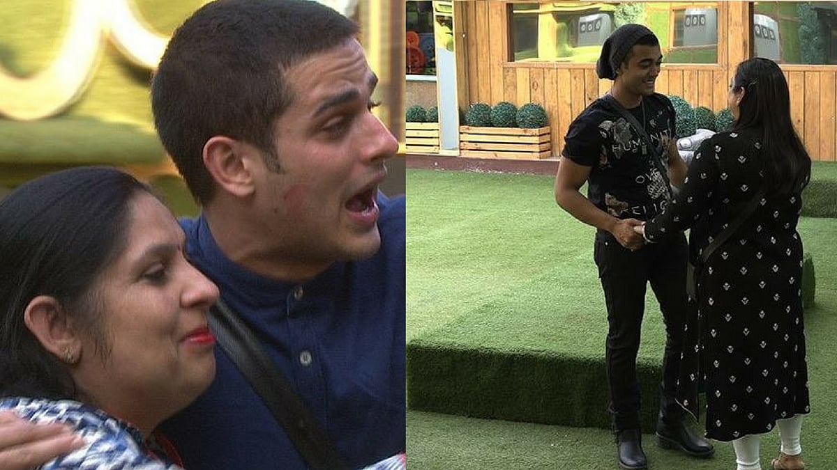 Priyank and Luv are overjoyed to meet their mums.