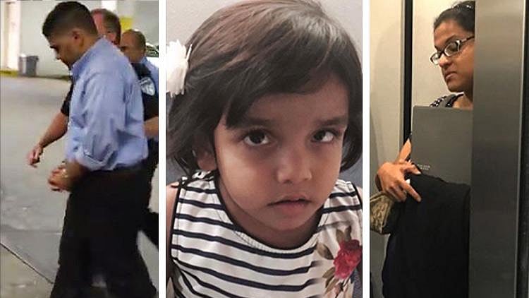 The adoptive parents of Sherin Mathews have lost their rights to see their four-year old biological daughter.
