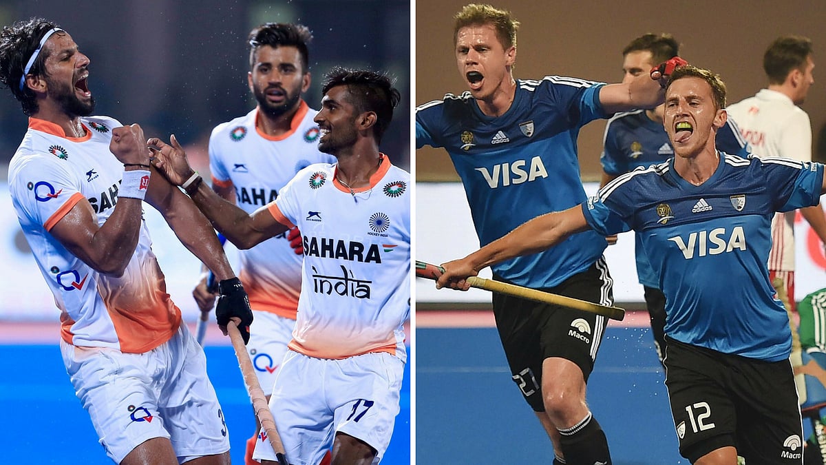 India are playing Olympic gold medallists Argentina in the semi-finals of the Hockey World League finals today.