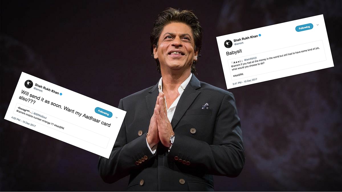 Fans ask and SRK answers.
