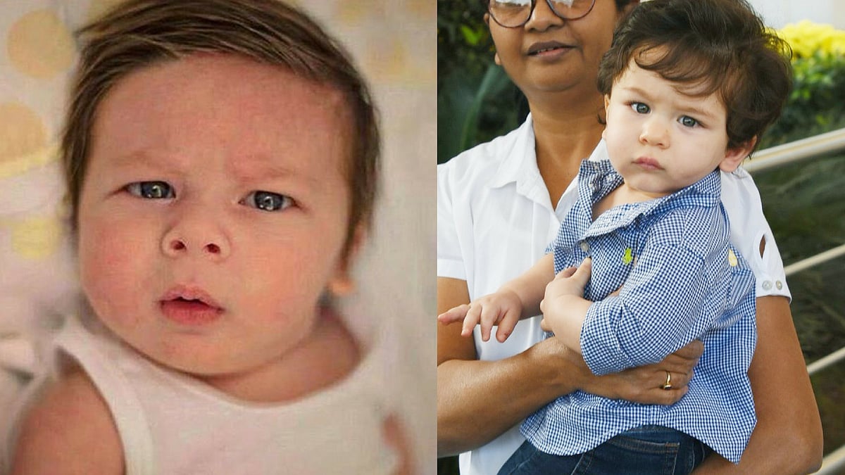Taimur Ali Khan turns one.