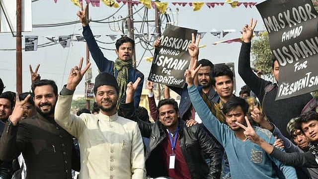 Mashkoor Ahmad Usmani was named the president of the student union of Aligarh Muslim University.&nbsp;