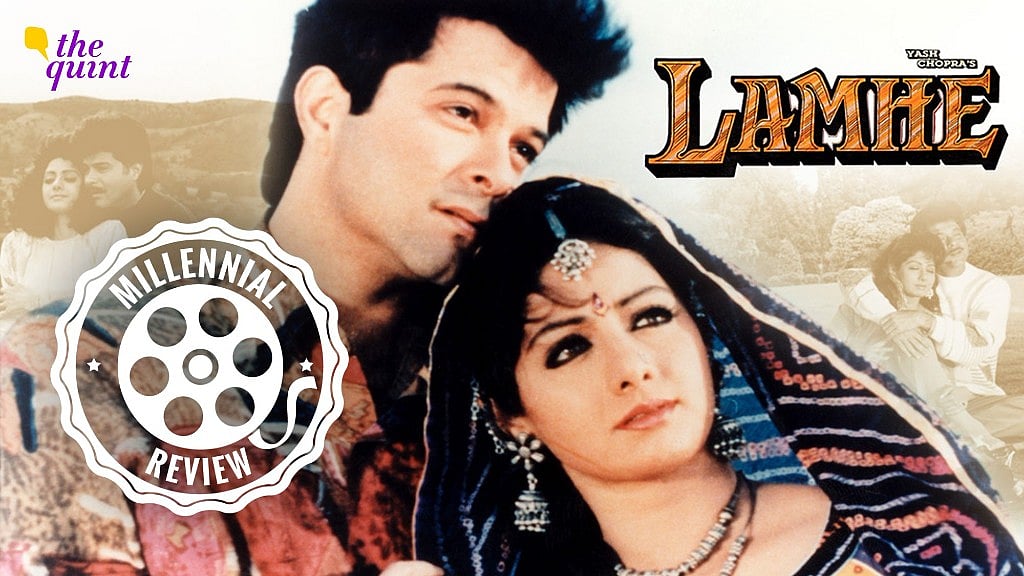 Anil Kapoor and Sridevi in <i>Lamhe.</i>