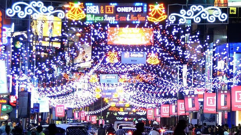 Brigade Road in Bengaluru has been hub of New Year’s Eve Celebrations every year.&nbsp;