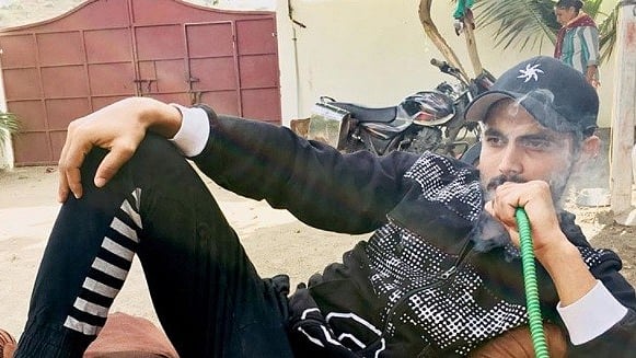 Jadeja was trolled for an Instagram post in which he is seen smoking hookah<i>.</i>